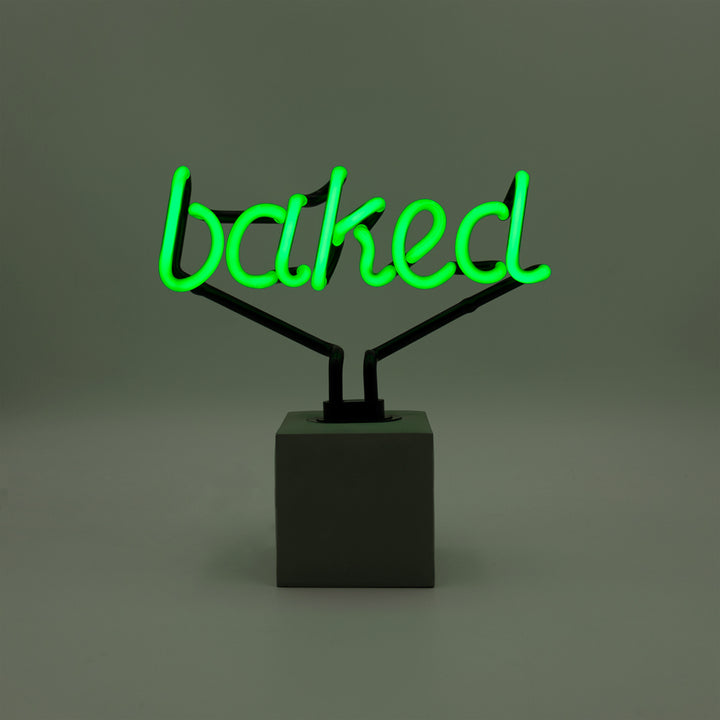 Gebakken neonlamp
