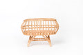 Rattan doll bed