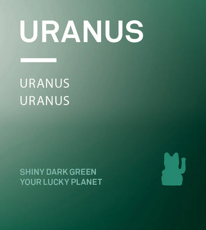 Chat Chanceux Vert Brillant - Cosmic Edition Uranus