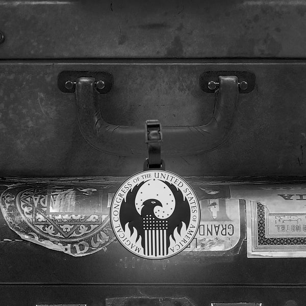 Étiquette à bagage Congrès Magique des États-Unis d’Amérique (MACUSA)