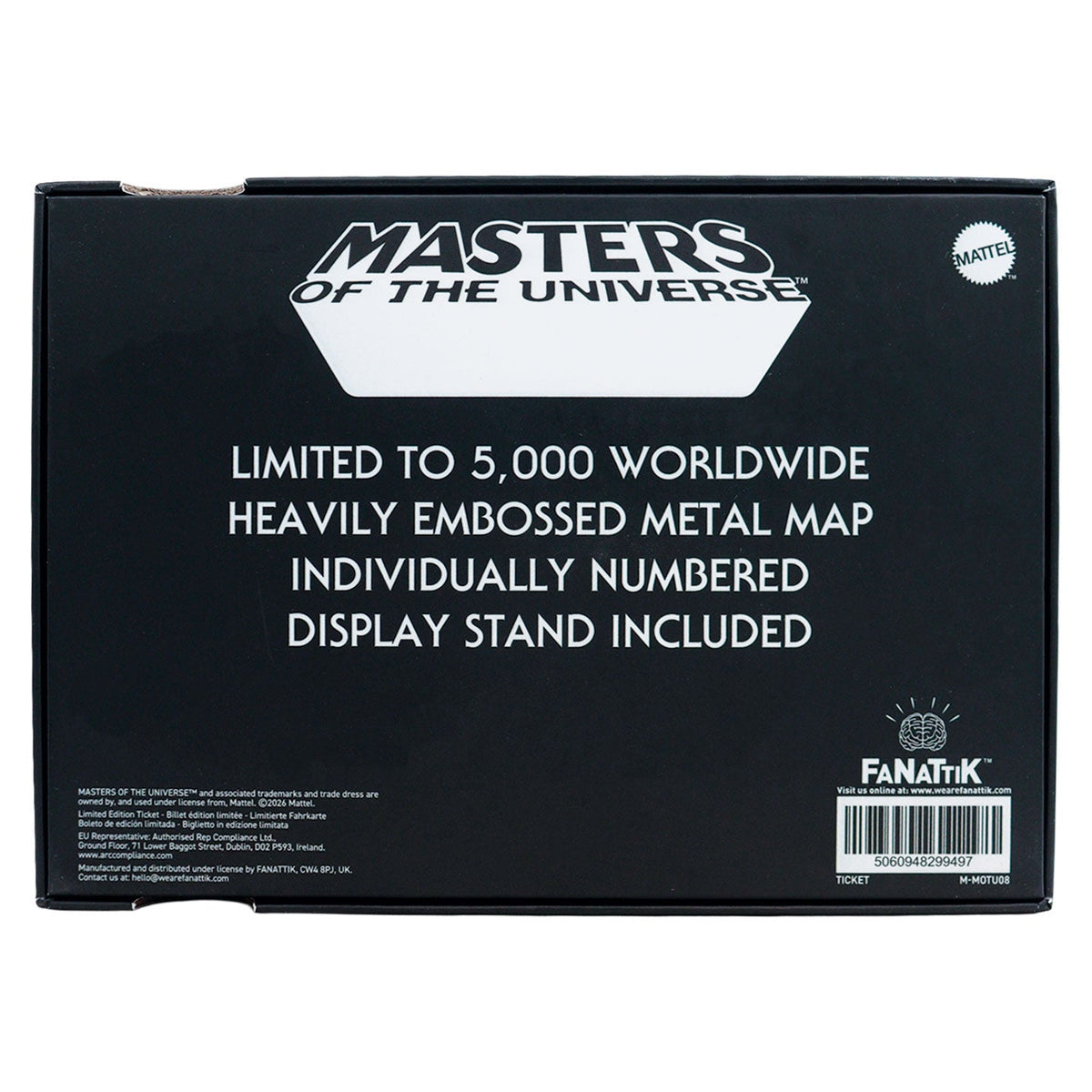 Masters of the Universe™ - Limited Edition Metal Map of Eternia