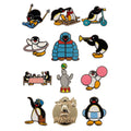 Pingu™ - Mystery Pin Badge CDU featuring 12 Blind Boxes