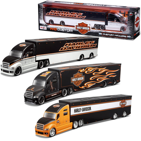 1:64 HARLEY DAVIDSON CUSTOM HAULERS