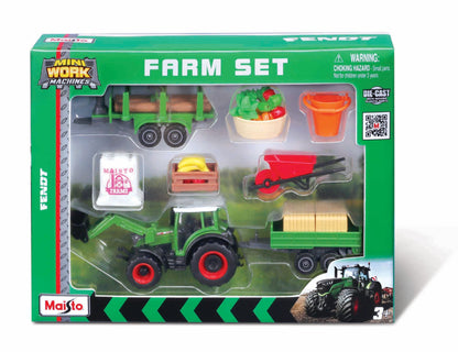 MINI MACHINES DE TRAVAIL - COFFRET FERME FENDT