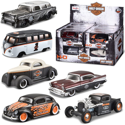 DISTRIBUTEUR DE MODÈLES HARLEY DAVIDSON 1:64