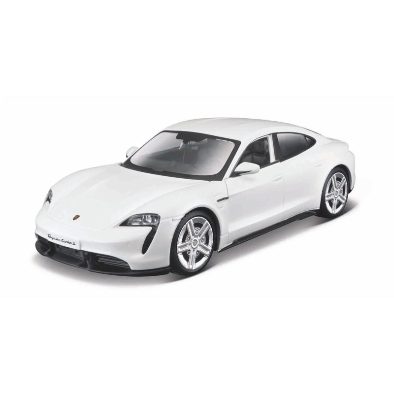 1:64 SPEED ICON PORSCHE TAYCAN TURBO S WHITE