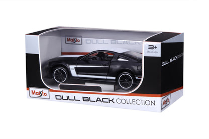 FORD MUSTANG NOIR MAT 1:24