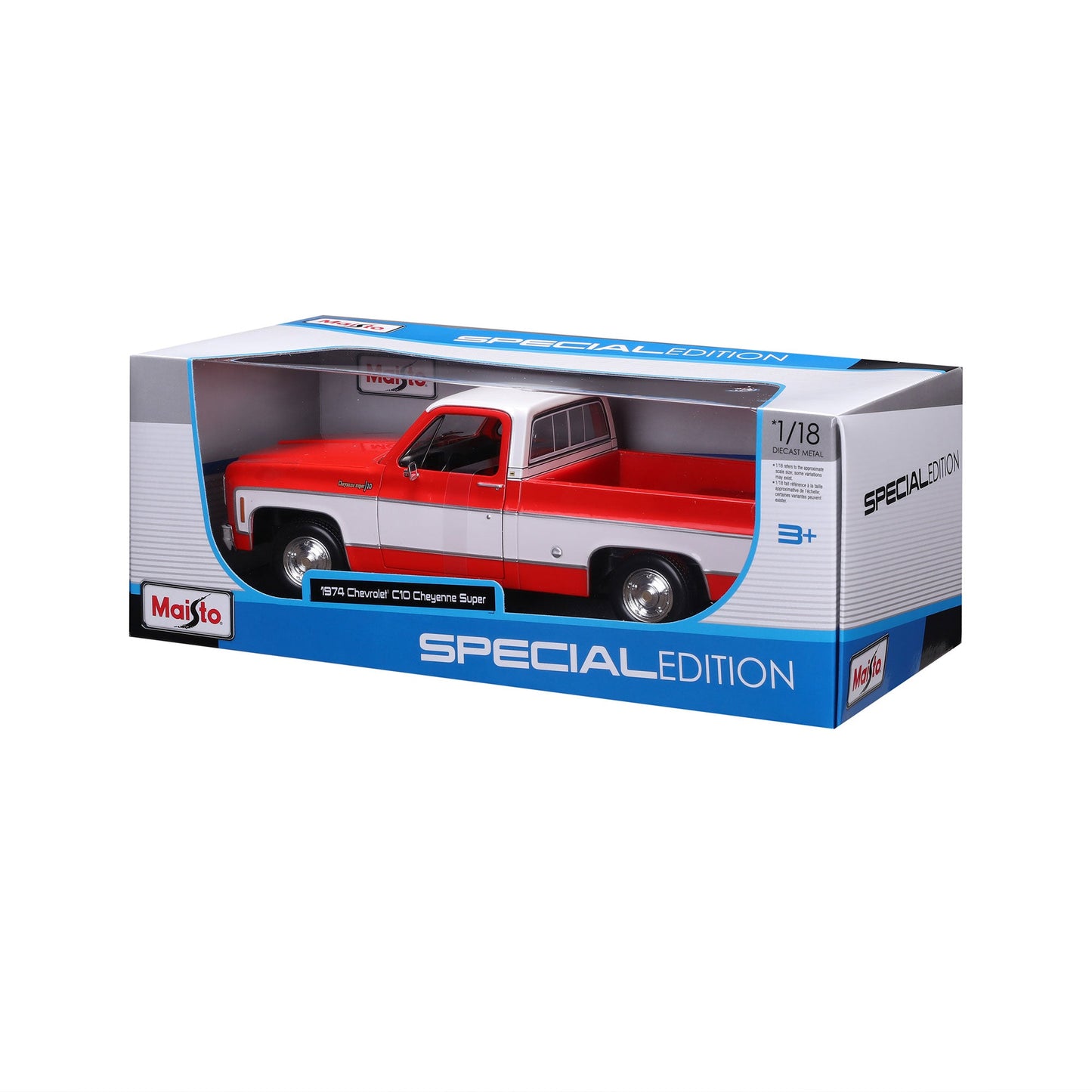 1:18 CHEVROLET C10 CHEYENNE SUPER PICK-UP TRUCK