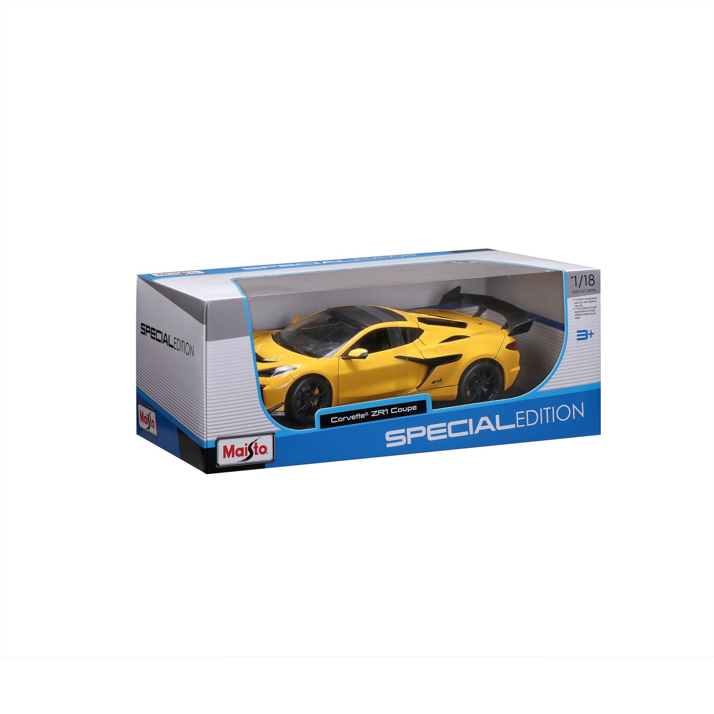 1:18 CHEVROLET CORVETTE ZR1 YELLOW