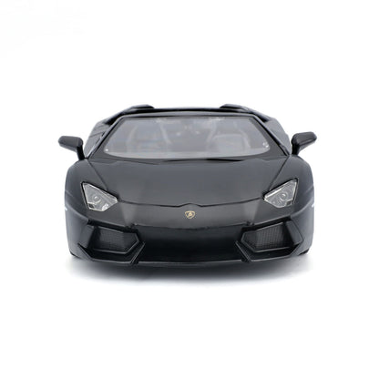 LAMBORGHINI AVENTADOR ROADSTER NOIR MAT 1:24