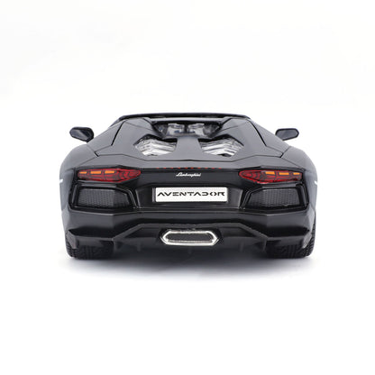 LAMBORGHINI AVENTADOR ROADSTER NOIR MAT 1:24