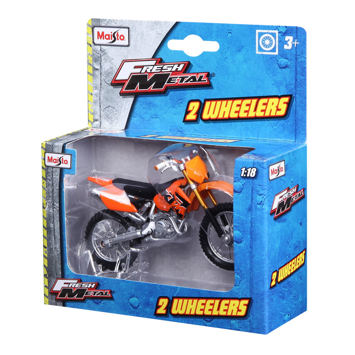 MOTO KTM 525SX 1:18 - DISTRIBUTEUR 18 PIÈCES
