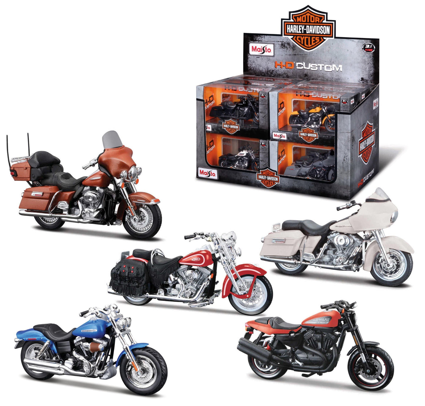 DISTRIBUTEUR HARLEY DAVIDSON SÉRIE 42 1:18