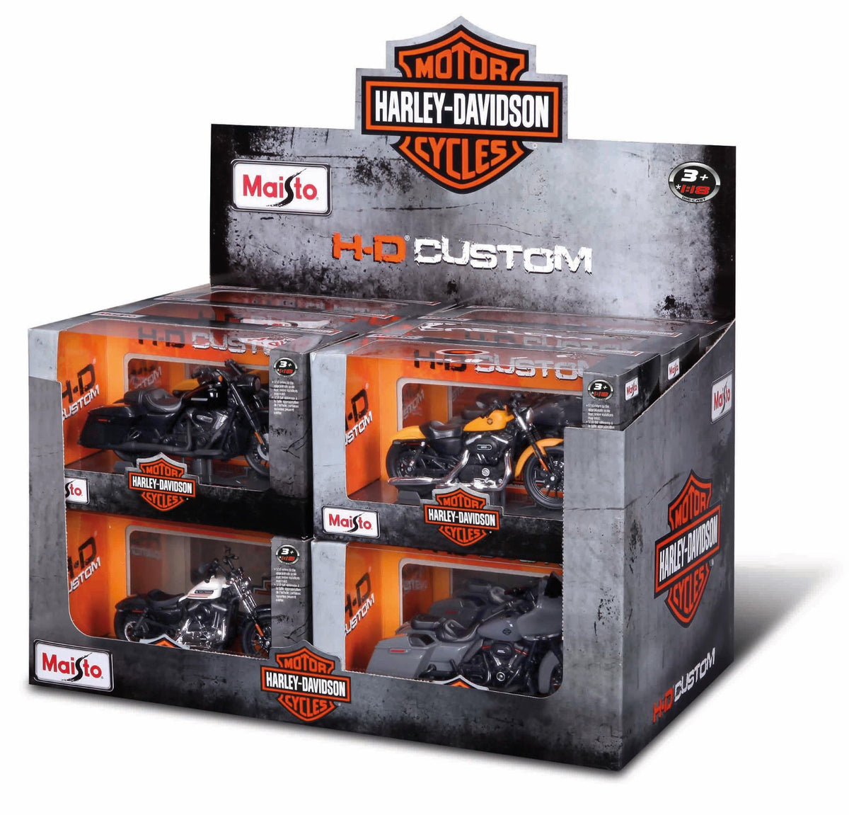 DISTRIBUTEUR HARLEY DAVIDSON SÉRIE 45 1:18