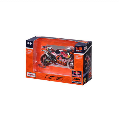 1:18 MOTO 2023 RED BULL KTM FACTORY (#43 MILLER)