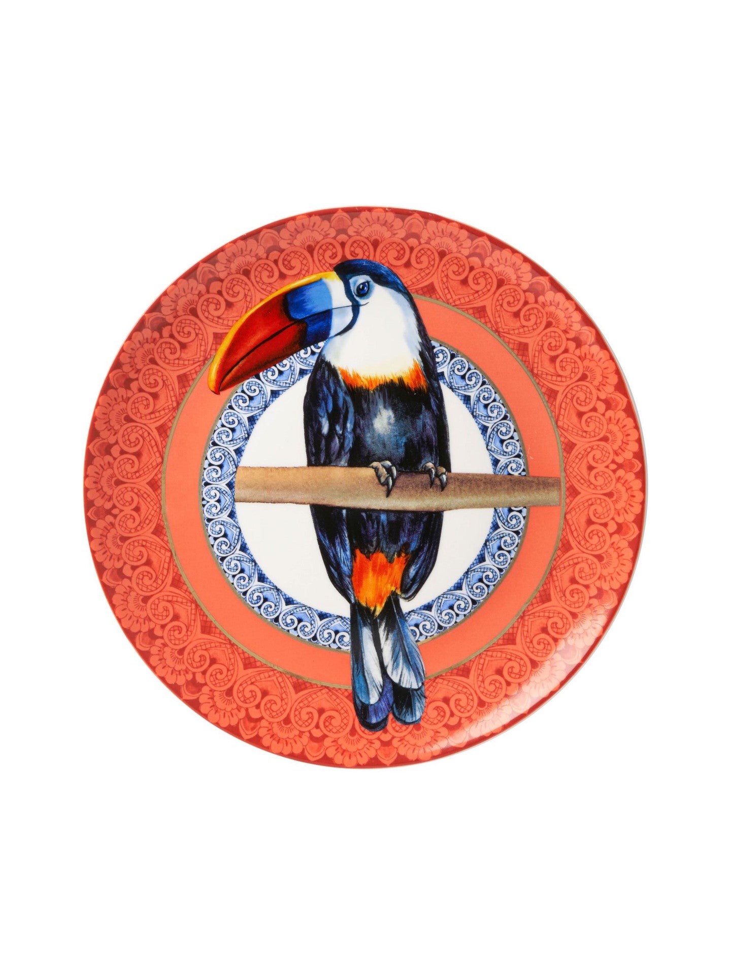Assiette Murale Mandala Toucan
