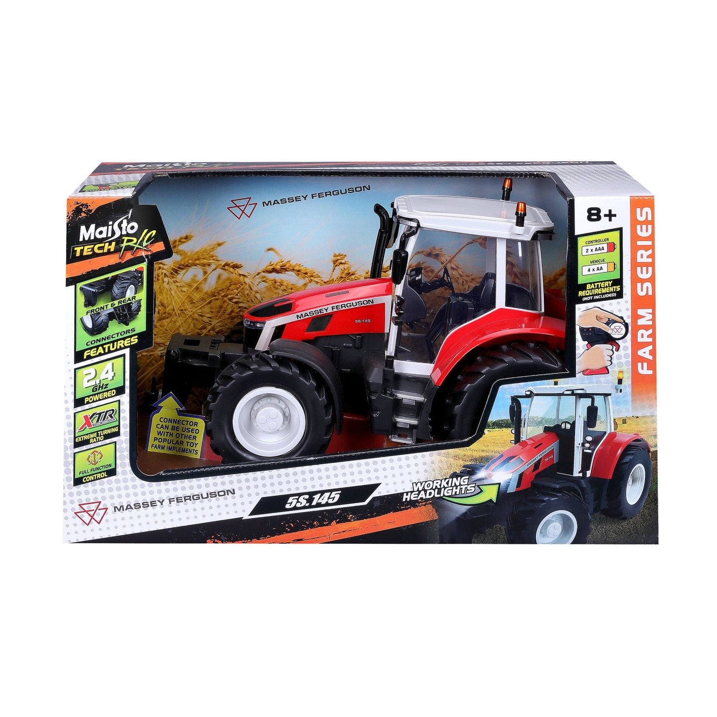 1:16 RC MASSEY FERGUSSON 5S.145 TRACTOR 2.4GHZ