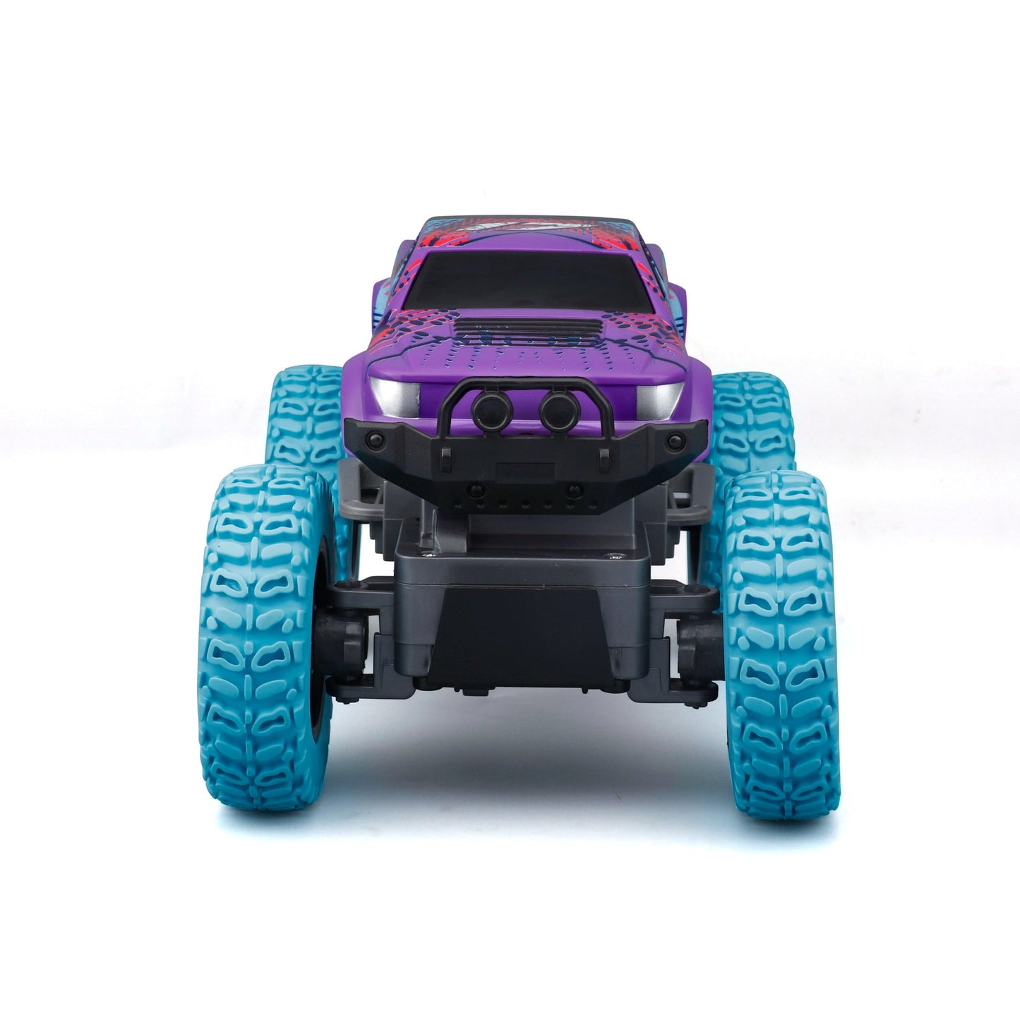 RC ROCK CRAWLER OFF ROAD ROAD AND GO PURPLE 2.4GHZ