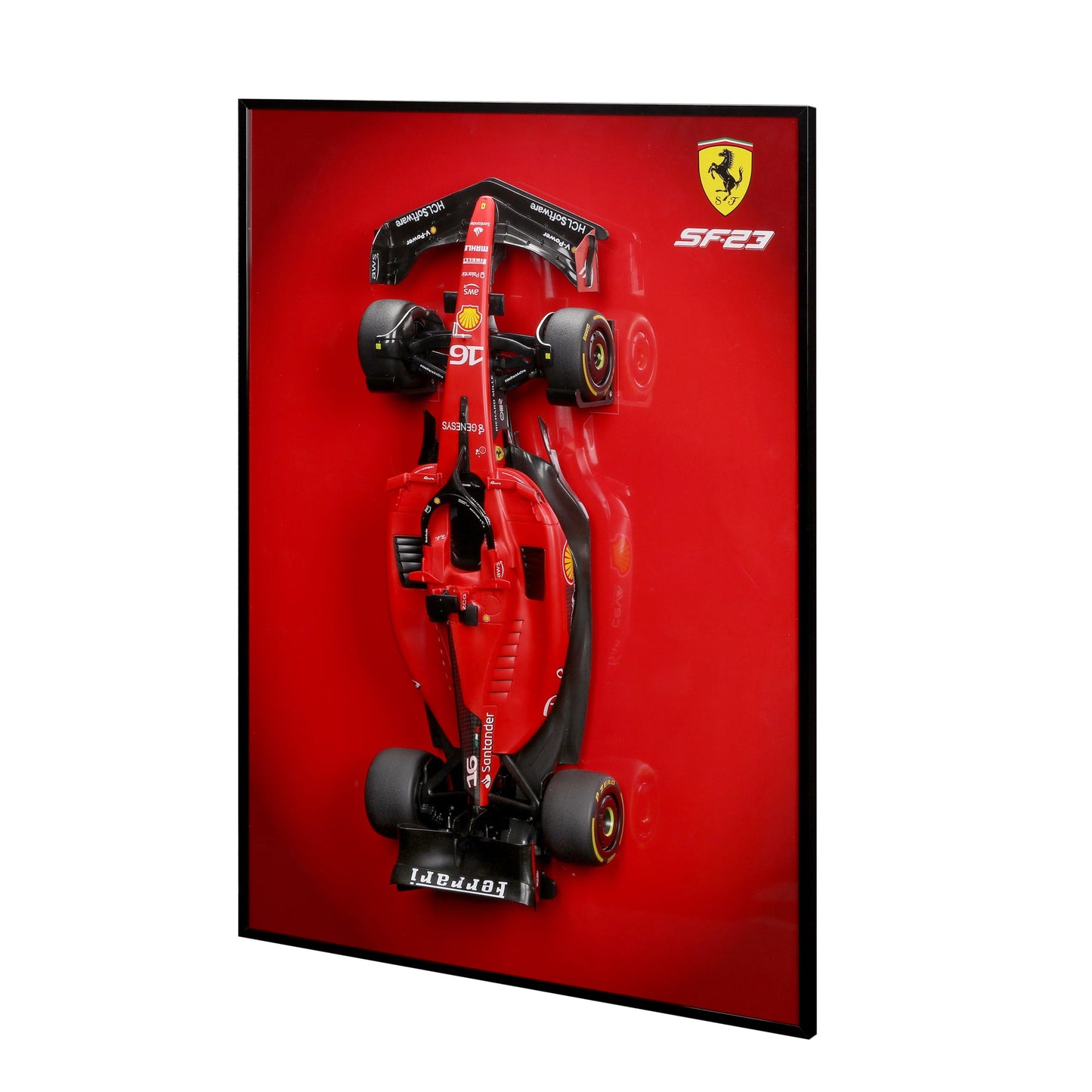 Cadre photo Ferrari SF-23 2023 Leclerc 1:10 RC F1