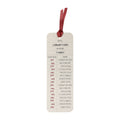 Marque-page papier Pulteney Press - Library Card