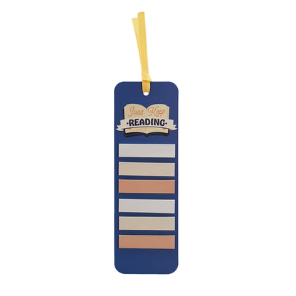 Just Keep Reading Sticky Tab Bookmark