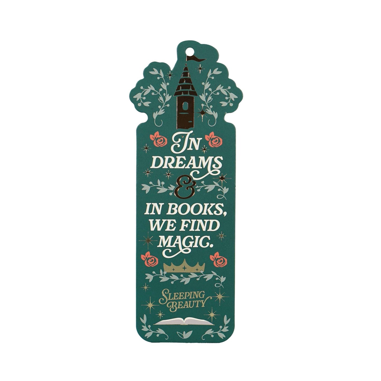 Sleeping Beauty Die-Cut Paper Bookmark
