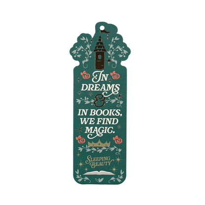 Sleeping Beauty Die-Cut Paper Bookmark