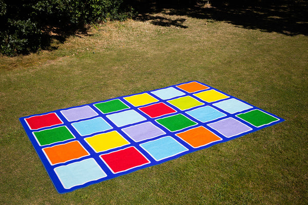 Rainbow™ Rectangle Placement Outdoor Mat 3x2m
