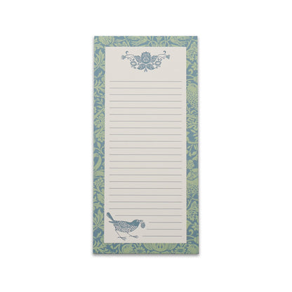 Notebook Strawberry Thief Sage