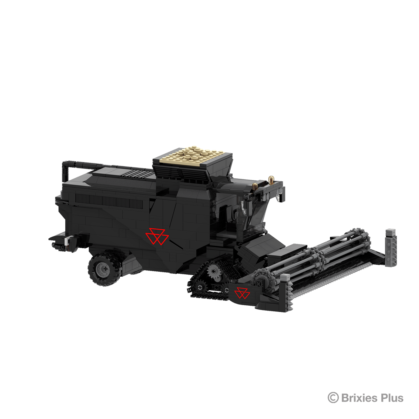 BRIXIES Plus Massey Ferguson Ideal Combine Harvester - 1:32
