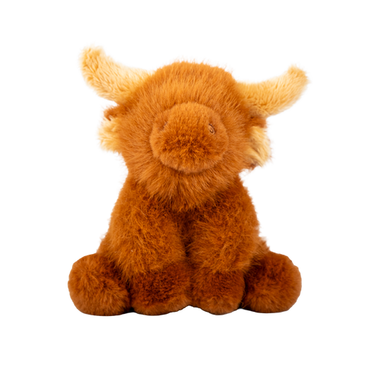 Peluche Amis de la Ferme - Vache Highland - Wild & Soft