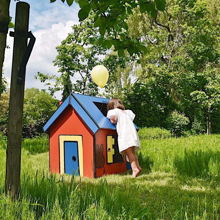Maison de Jeu en Carton Lapin Miffy