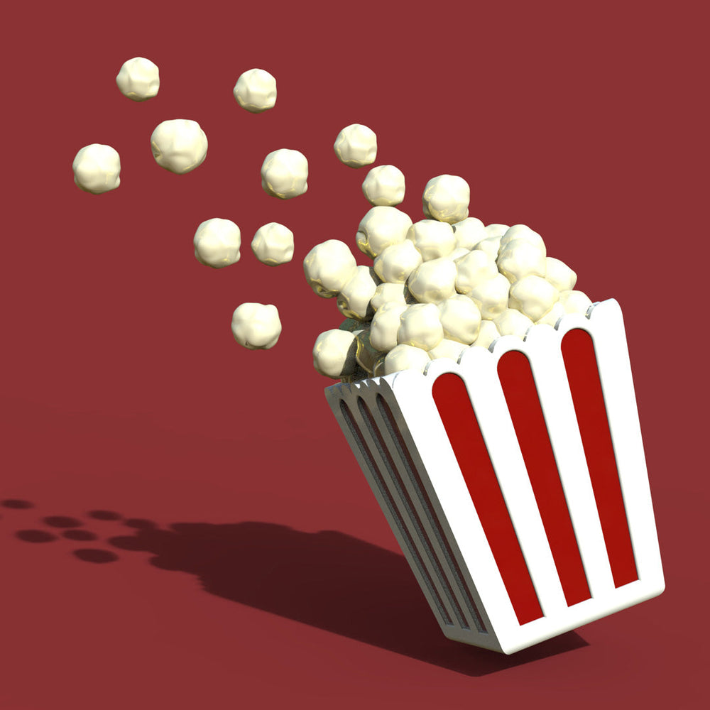 Sleutelhanger Popcorn