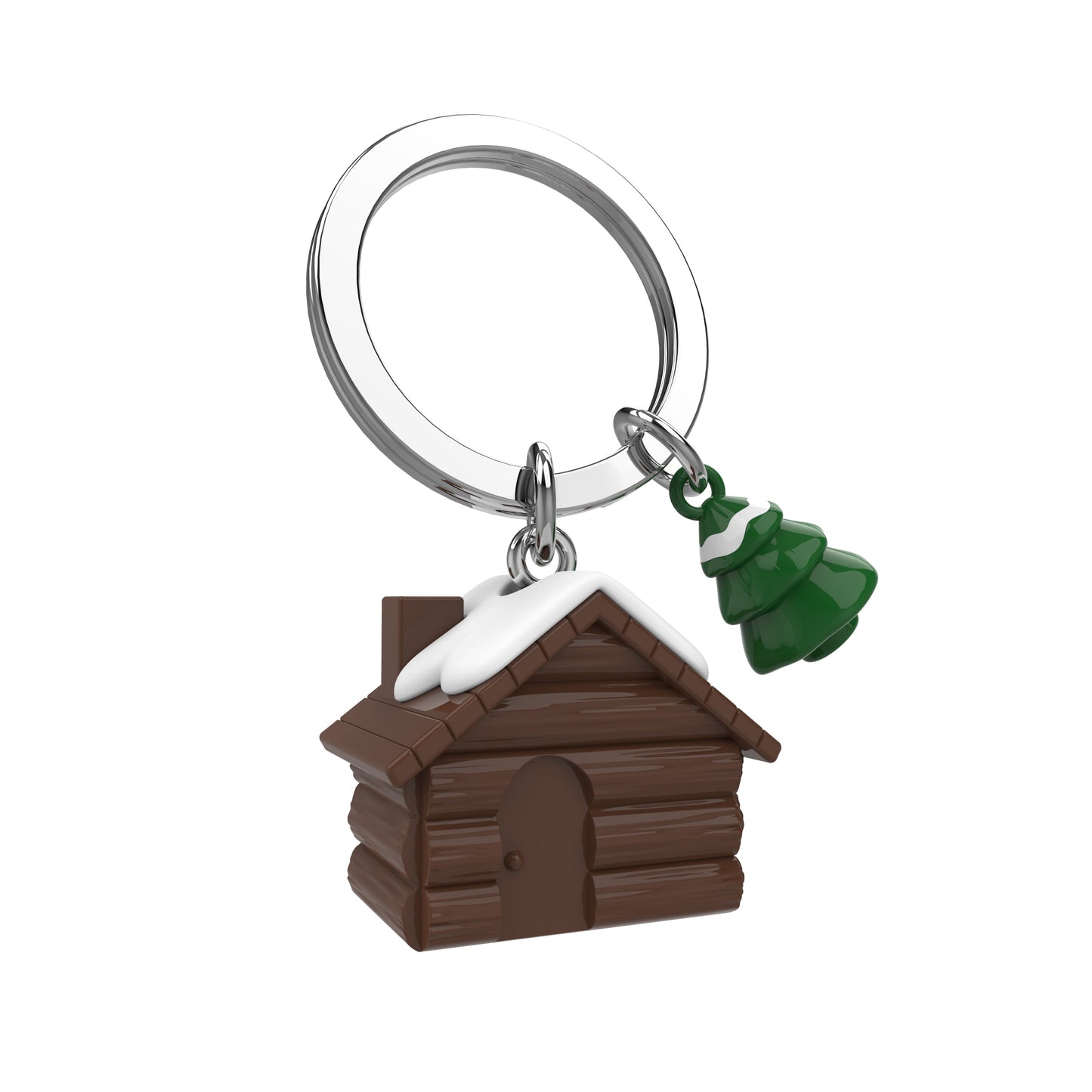 Wooden chalet key door