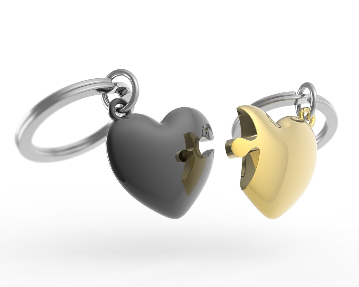 Keyring Heart Couple