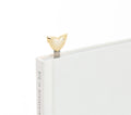 Golden Winged Heart Bookmark