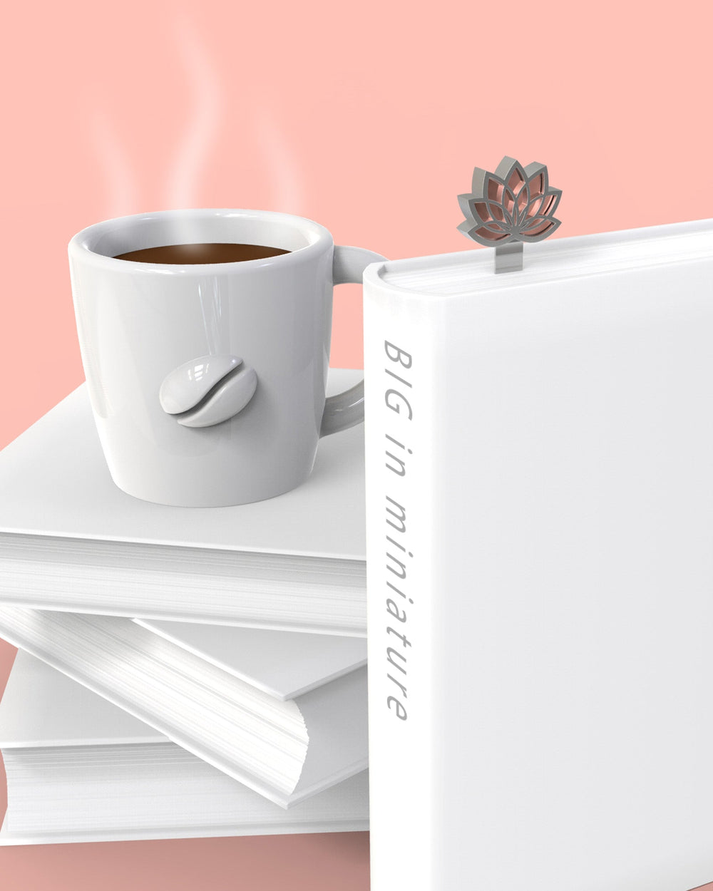 Roze Lotus Boekenlegger