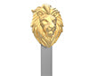 Marque-page Tête de Lion