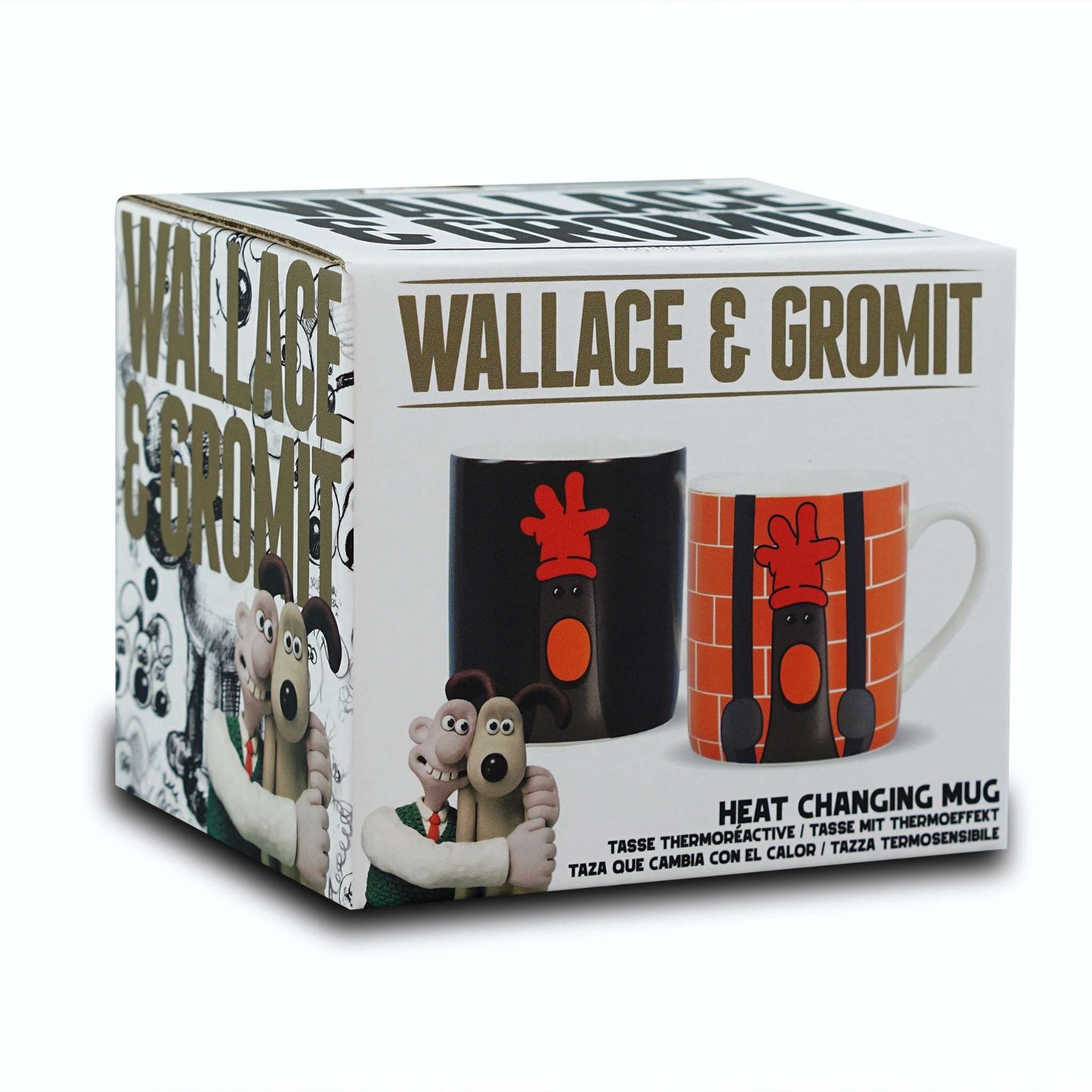 Wallace & Gromit Signature Mug (Feathers) – 370 ml