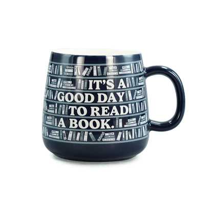 Oval Mug It's A Good Day To Read A Book – 370 ml