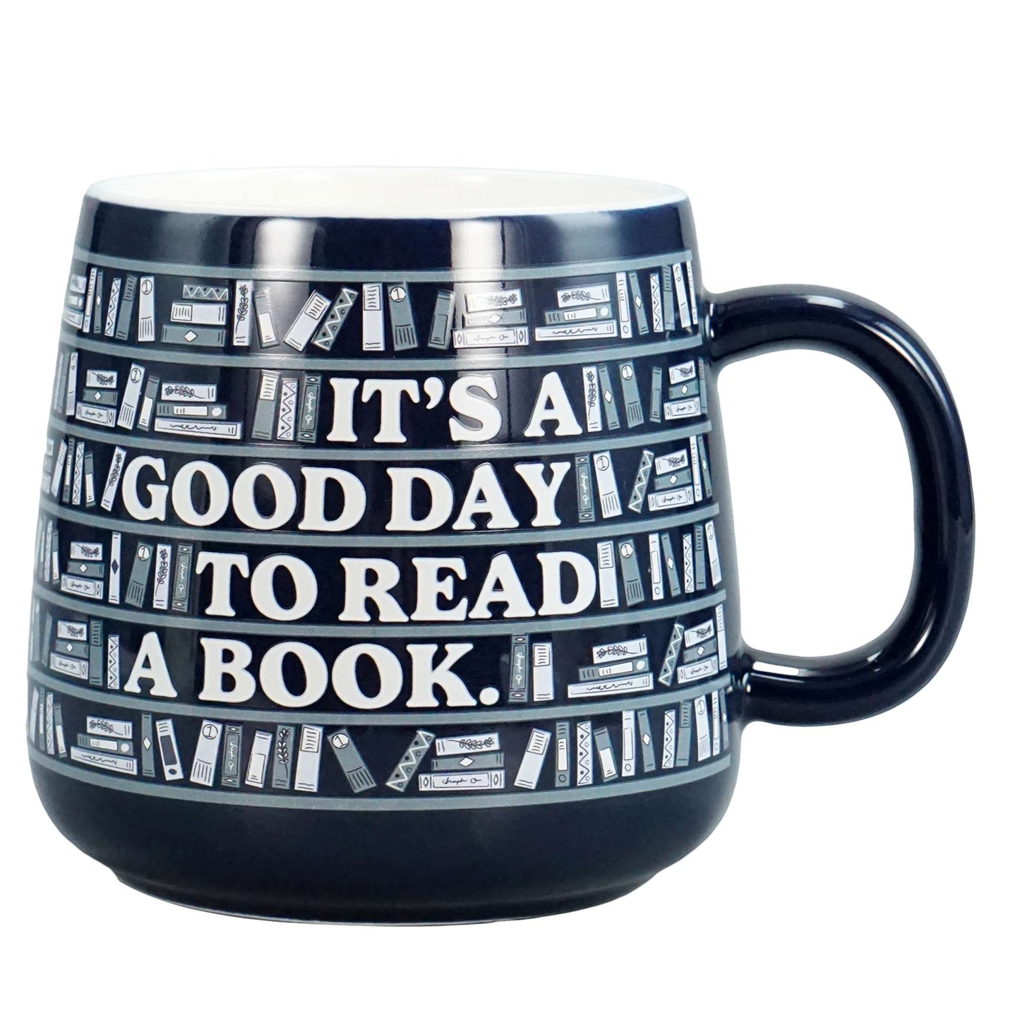 Oval Mug It's A Good Day To Read A Book – 370 ml