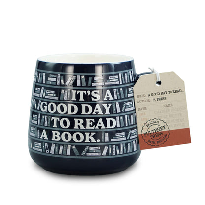 Oval Mug It's A Good Day To Read A Book – 370 ml