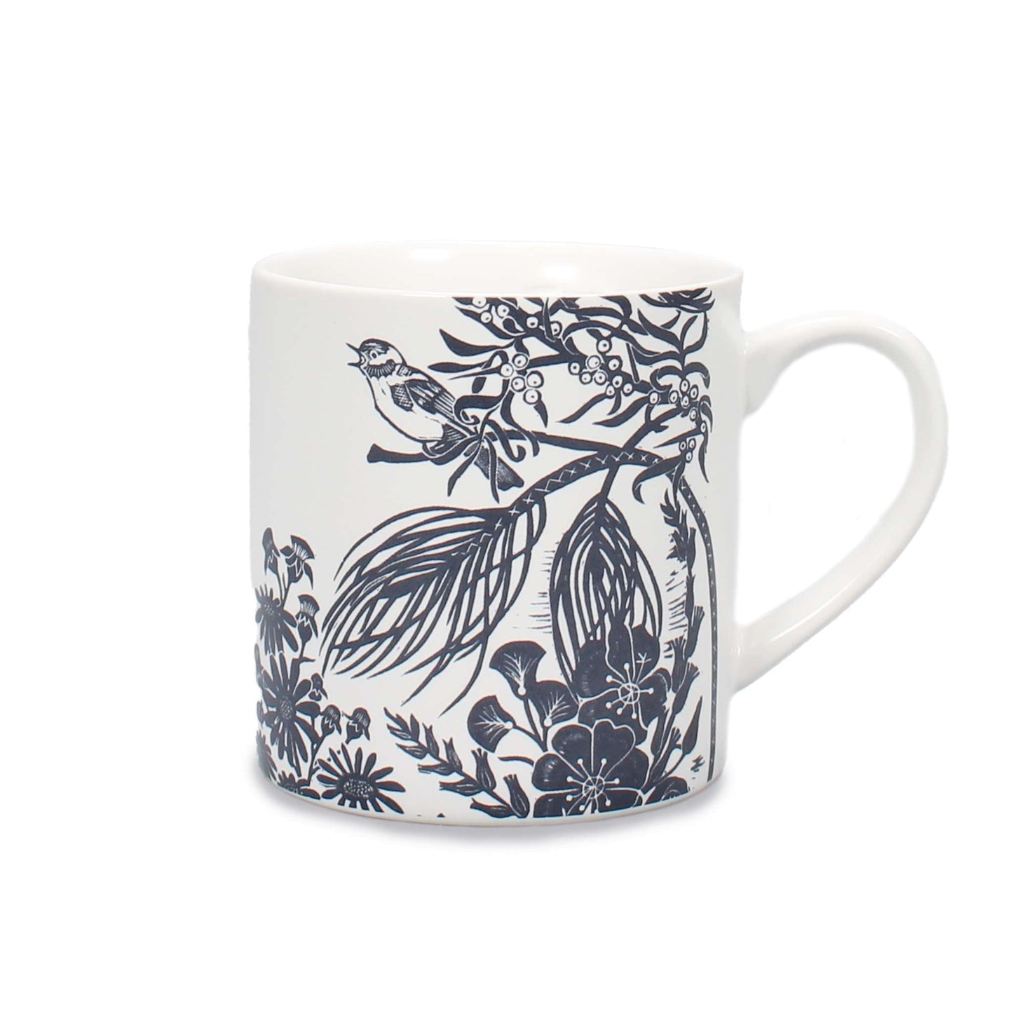 Kate Heiss Woodland Navy Mug – 310 ml