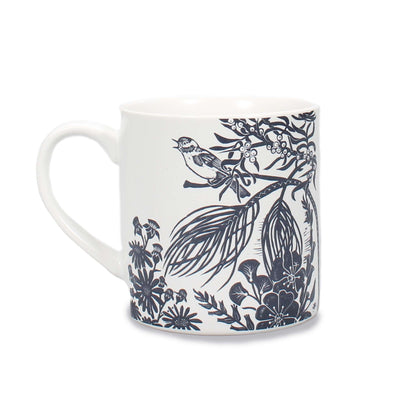 Kate Heiss Woodland Navy Mug – 310 ml