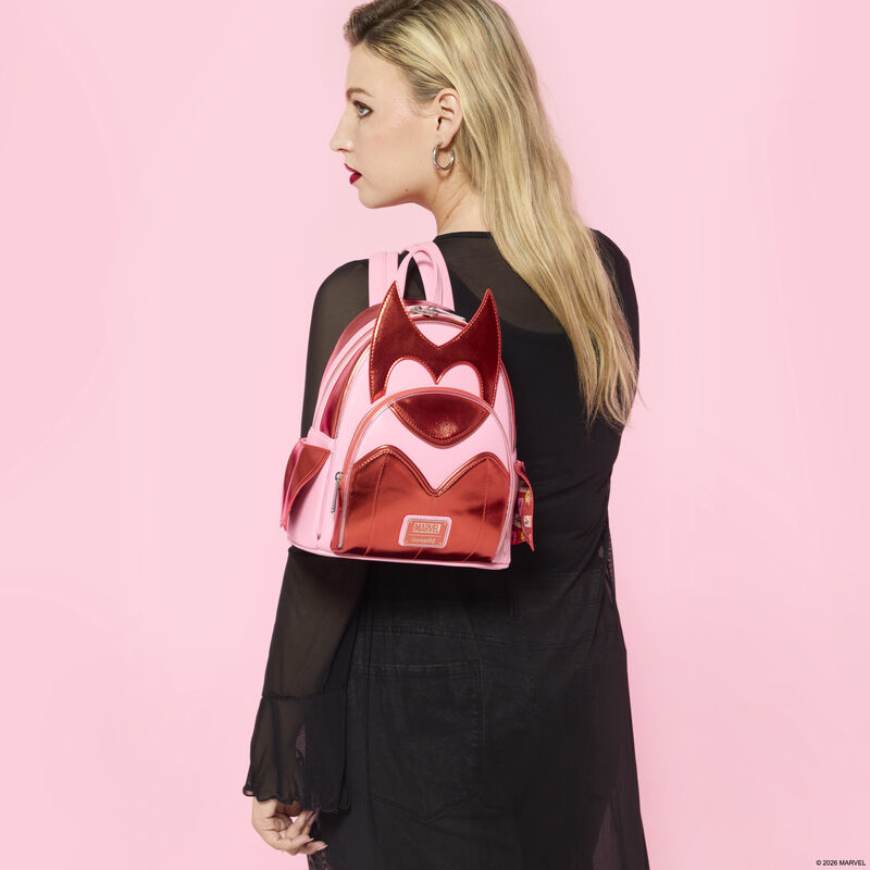 Scarlet Witch Wanda Cosplay Light-Up Mini Backpack - vue officielle 3