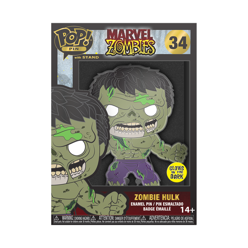 Pop! Pin Zombie Hulk (Glow) 