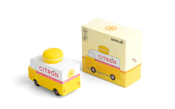 Candycar World Houten Bestelwagen - Citroen Macaron Van