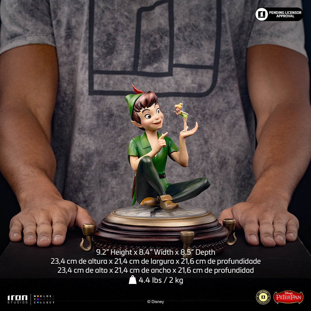 Statue Peter Pan & Tinkerbell - Disney Classics - Vintage Collection