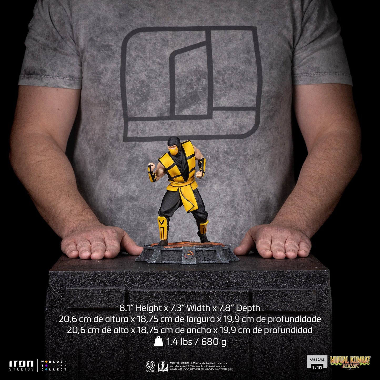 Statue Scorpion (Variant) - Mortal Kombat - Art Scale 1/10
