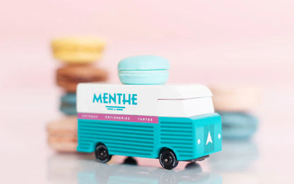 Camionette en Bois Candycar World - Van Macaron Menthe